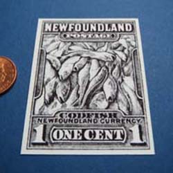 Newfoundland Stamp Poster